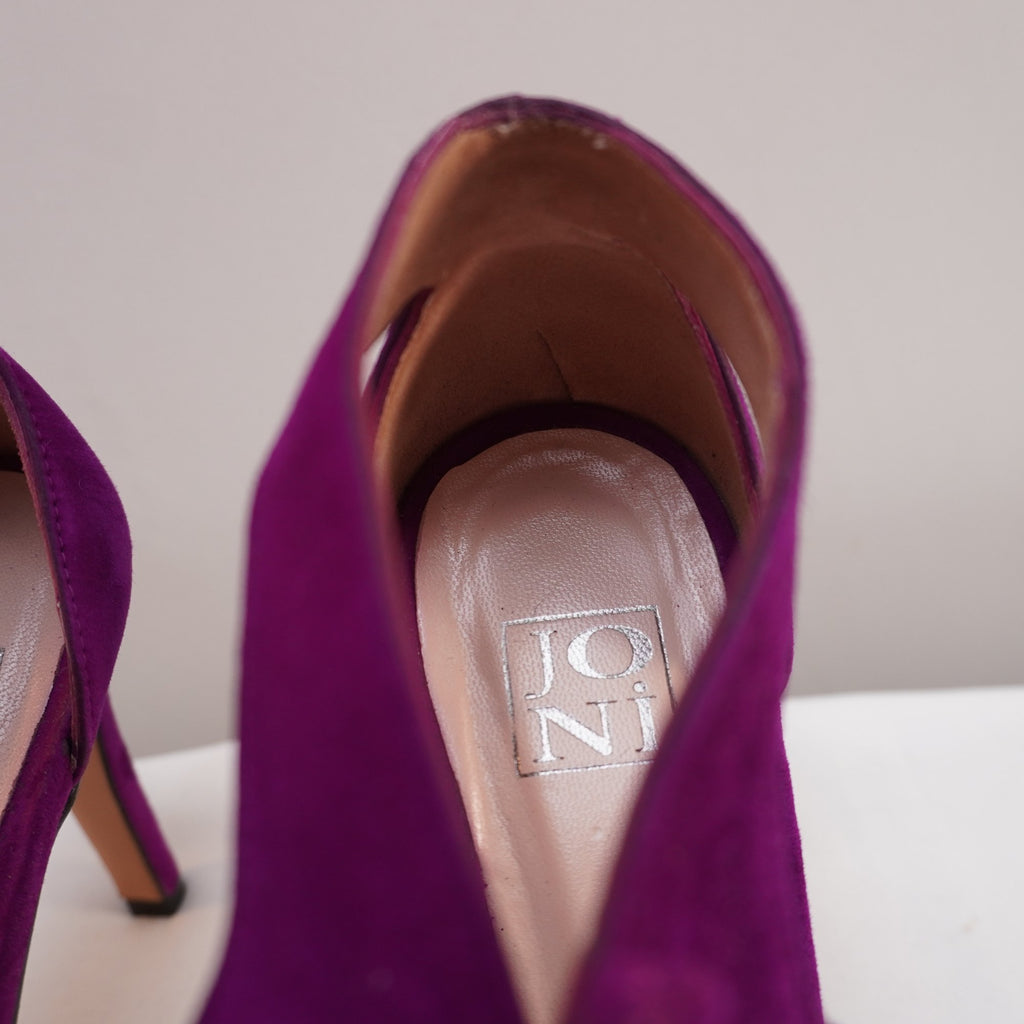 Tacones Joni para Mujer Usados - Púrpura, Talla 39