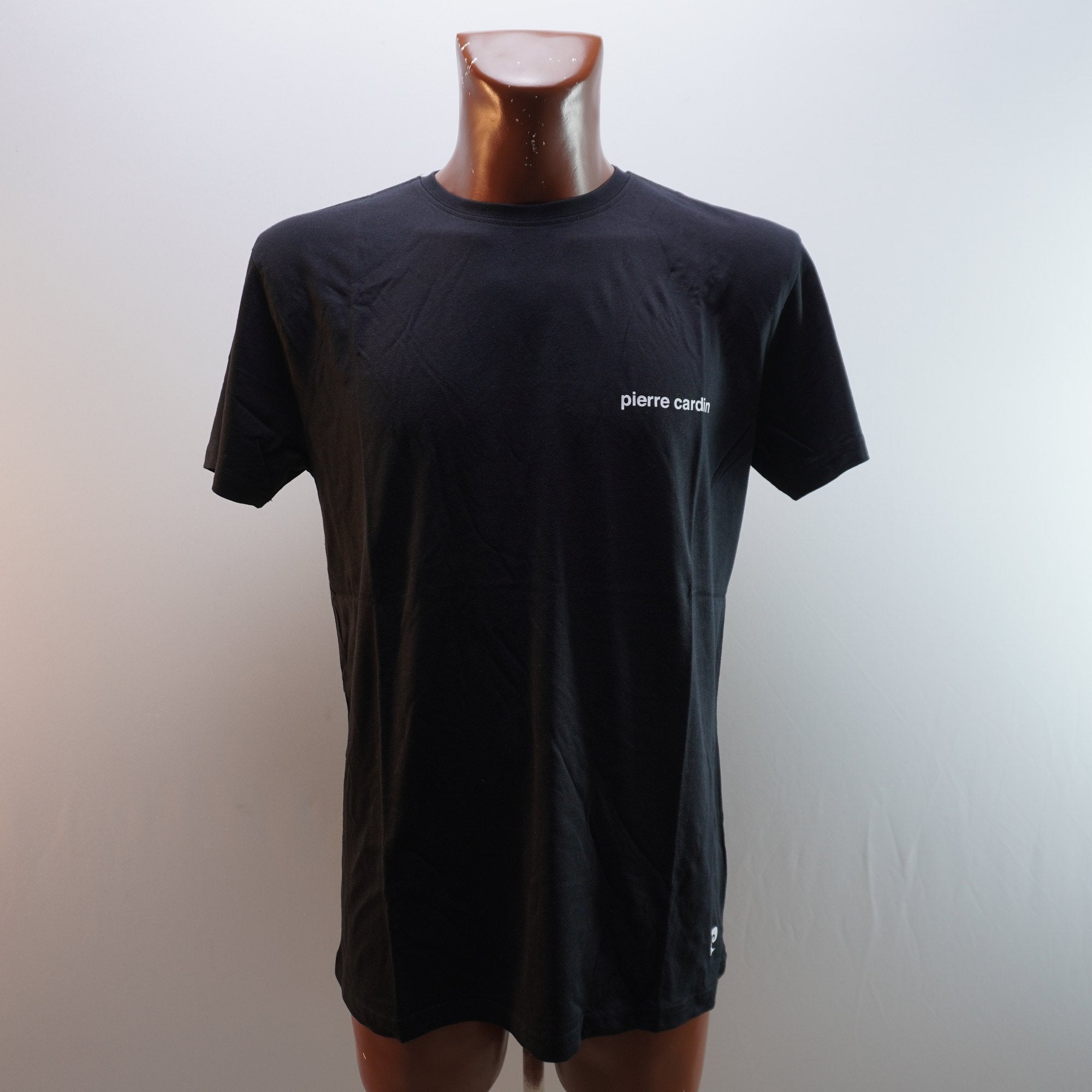 Camiseta de Manga Corta Pierre Cardin para Hombre Usada - Negra, L