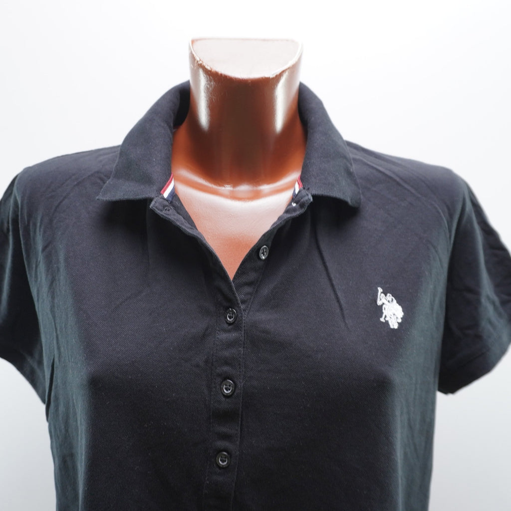 Camiseta U.S. Polo Assn. para Mujer Usada - Negra, XXL