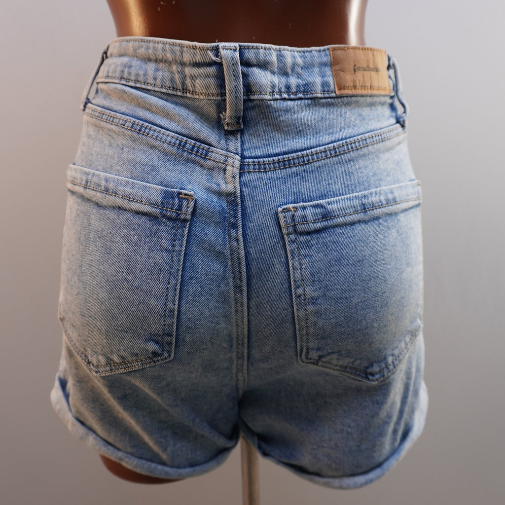 Pantalones Cortos Vaqueros Stradivarius para Mujer Usados - Azul, S