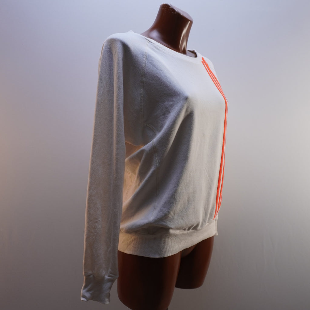 Sudadera con Capucha Adidas para Mujer Usada - Blanca, S