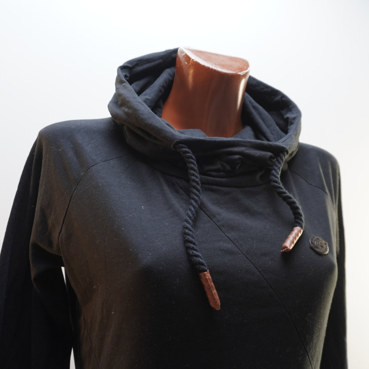 Sudadera con Capucha Naketano para Mujer Usada - Negra, M