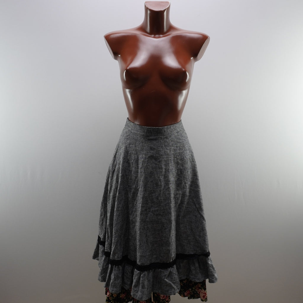 Falda Italian Style para Mujer Usada - Gris, XXL