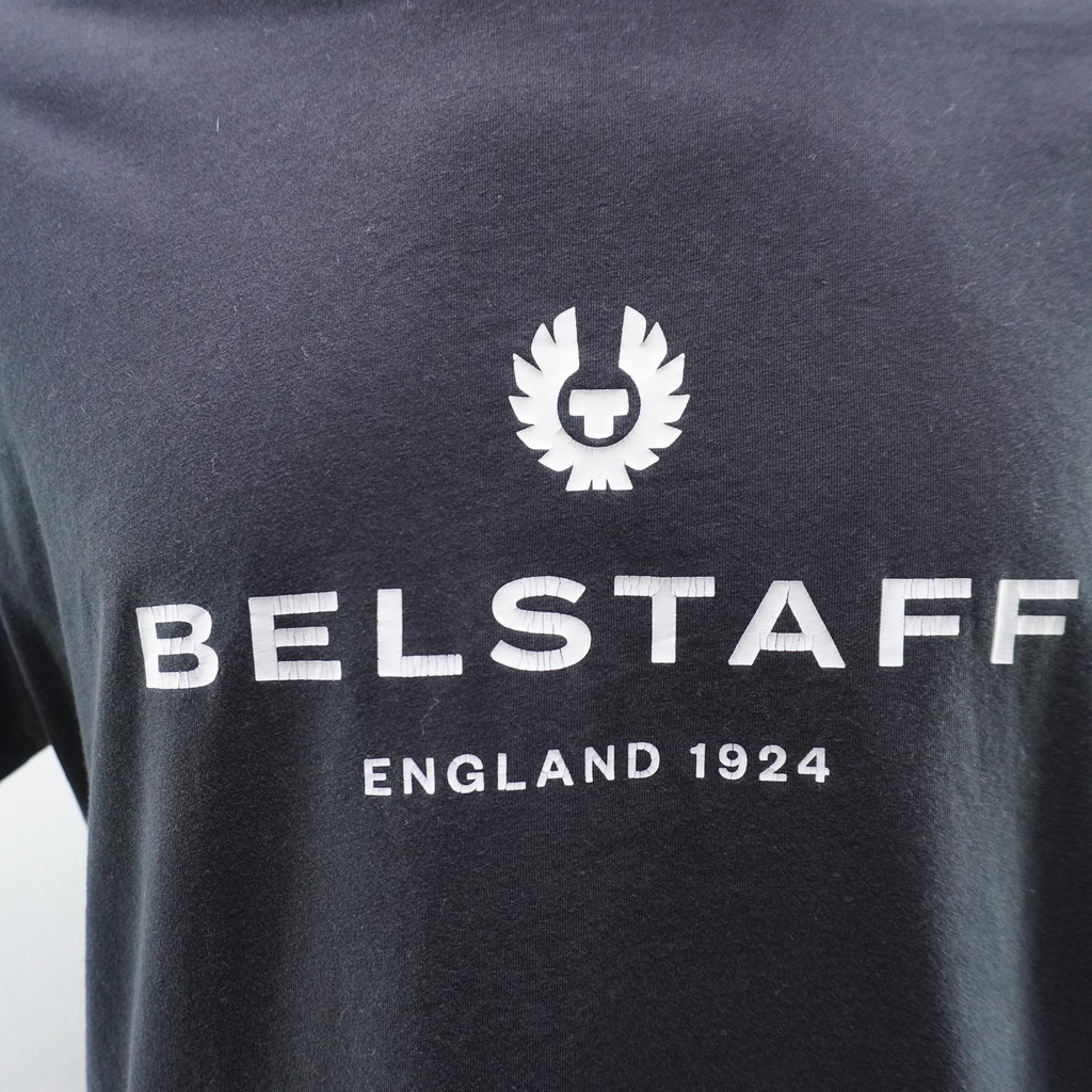 Camiseta de Manga Corta Belstaff para Hombre - Negra, L (Usada, Muy Buena Condición)