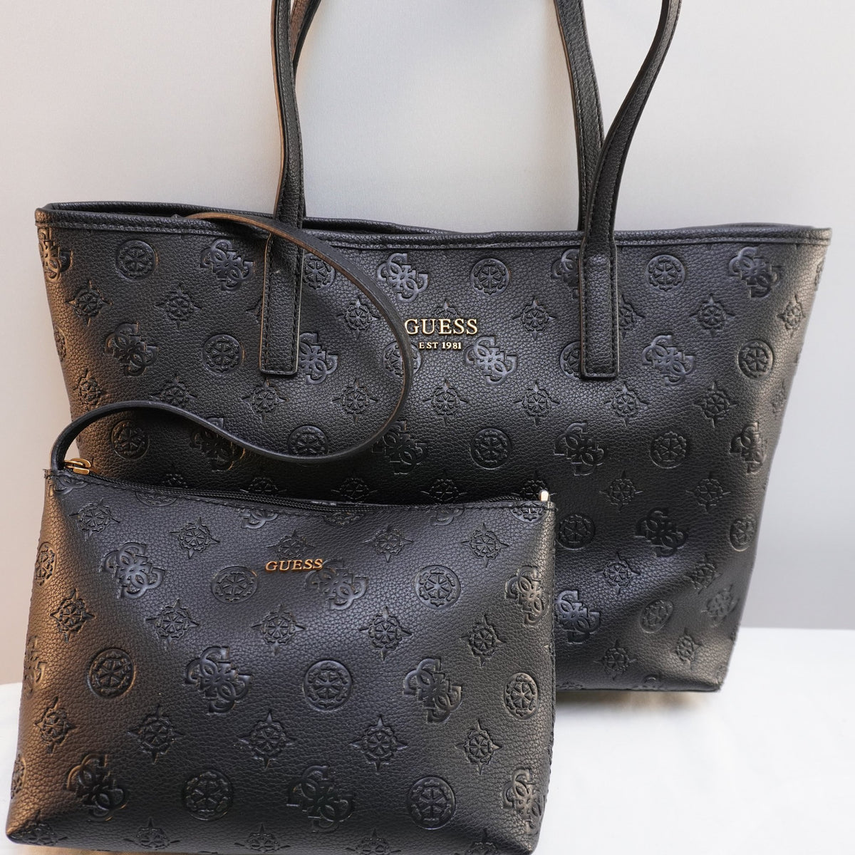 Bolso Baguette Guess para Mujer Usado - Negro