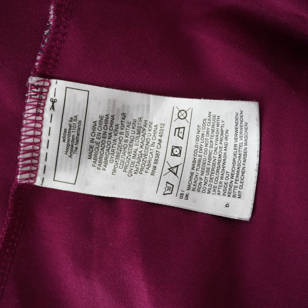Camiseta de Manga Corta Adidas para Hombre Usada - Roja, XL