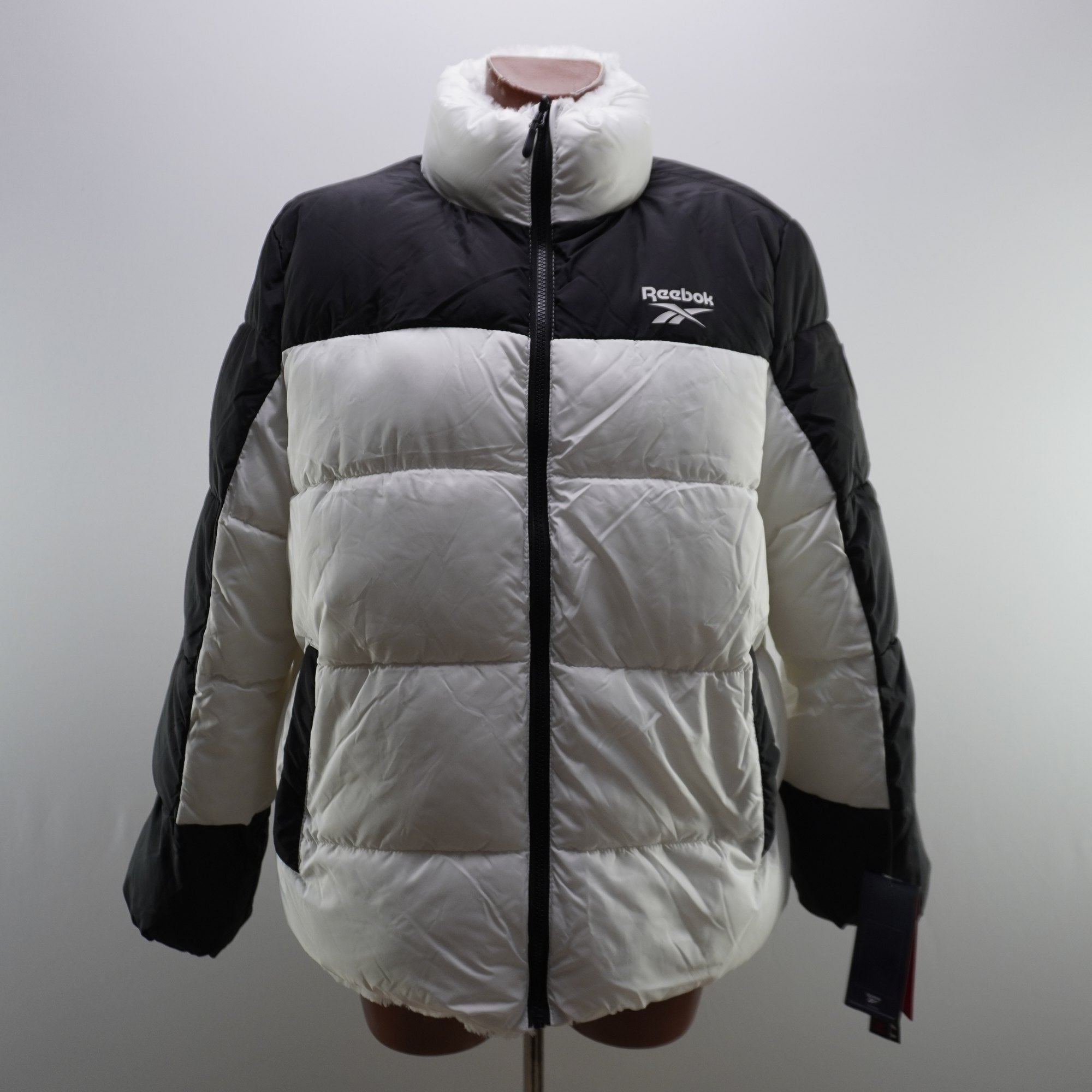 Parka Reebok para Mujer Usada - Blanca, XL