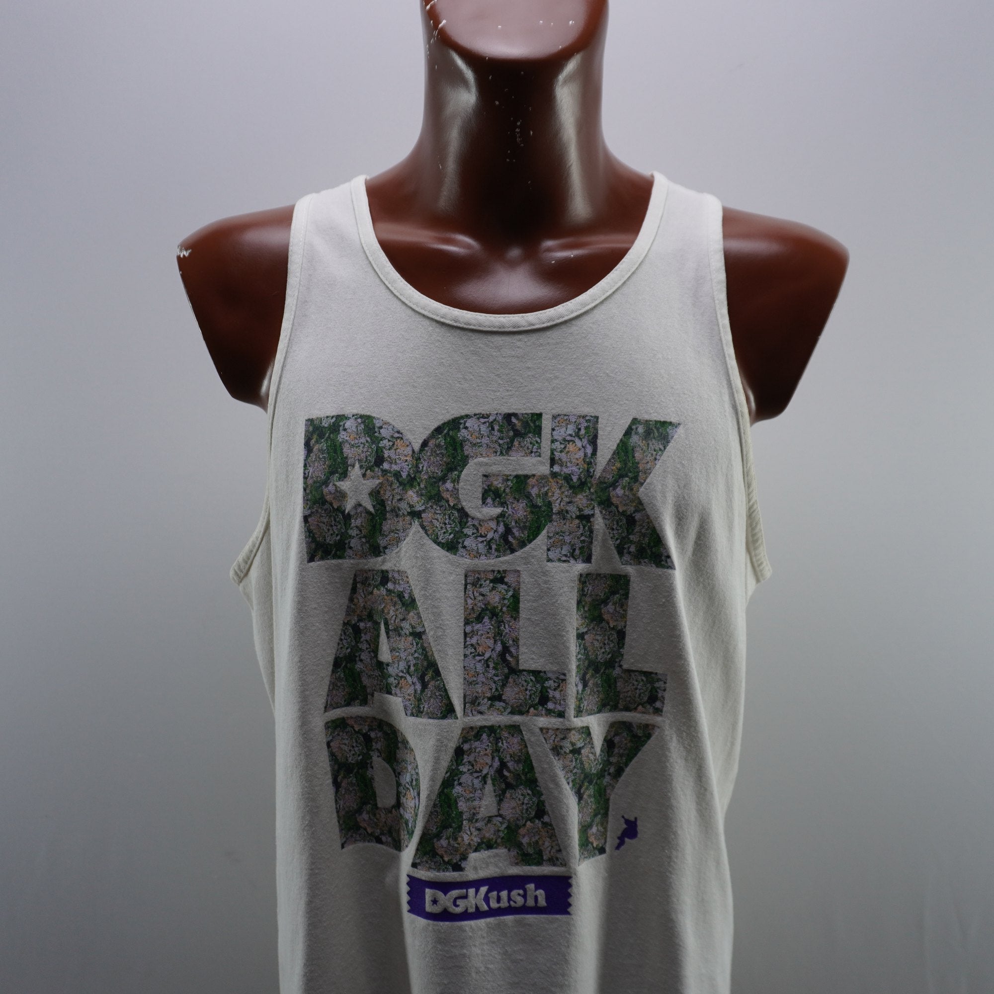 Camiseta DGK para Hombre Usada - Blanca, L