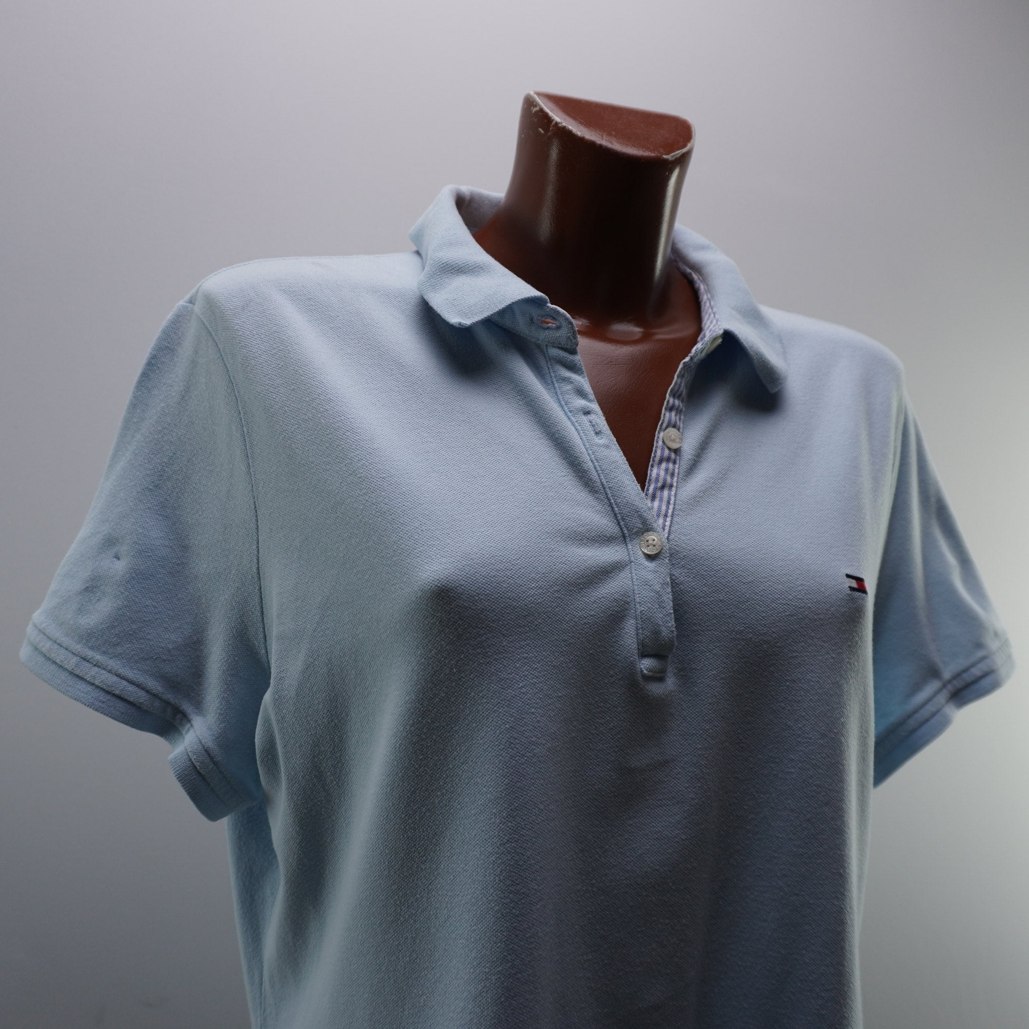 Camiseta Tommy Hilfiger para Mujer Usada - Azul, XXL