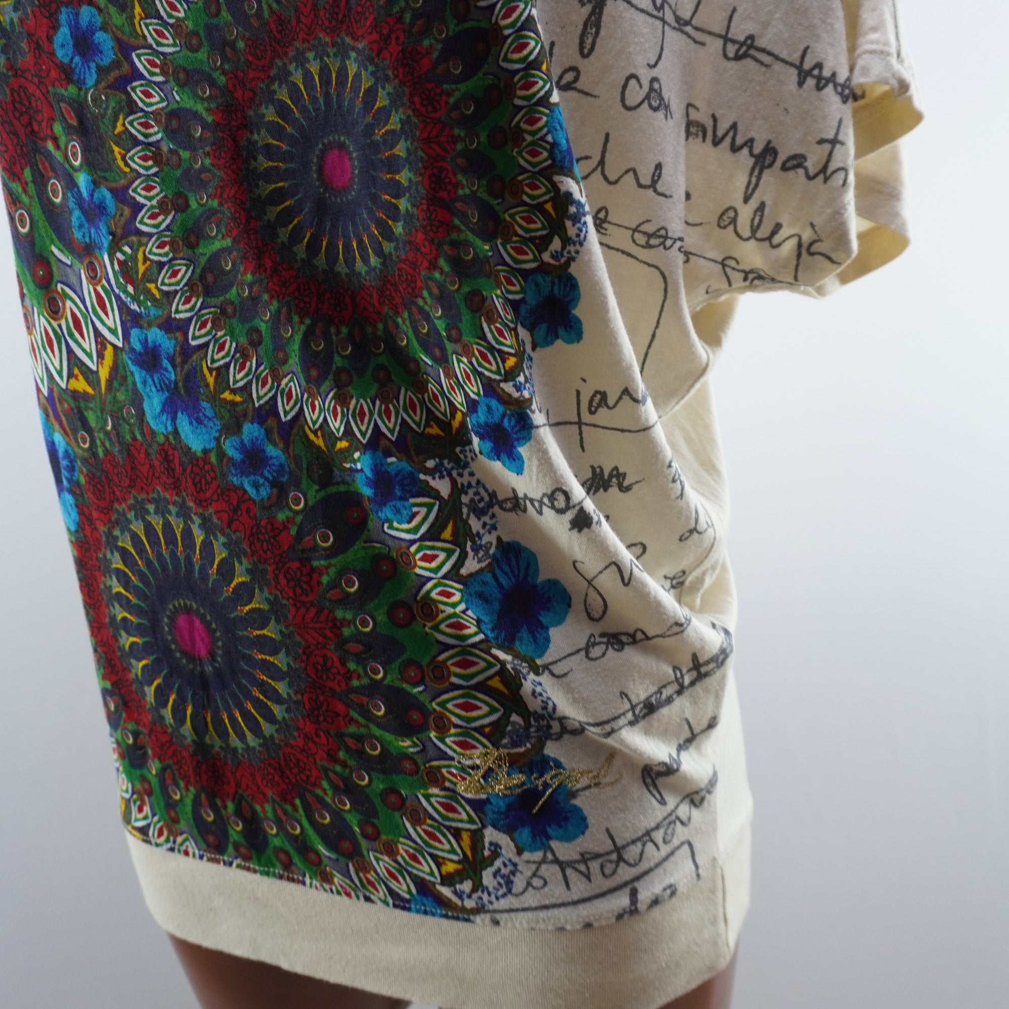 Camiseta Desigual para Mujer Usada - Multicolor, S