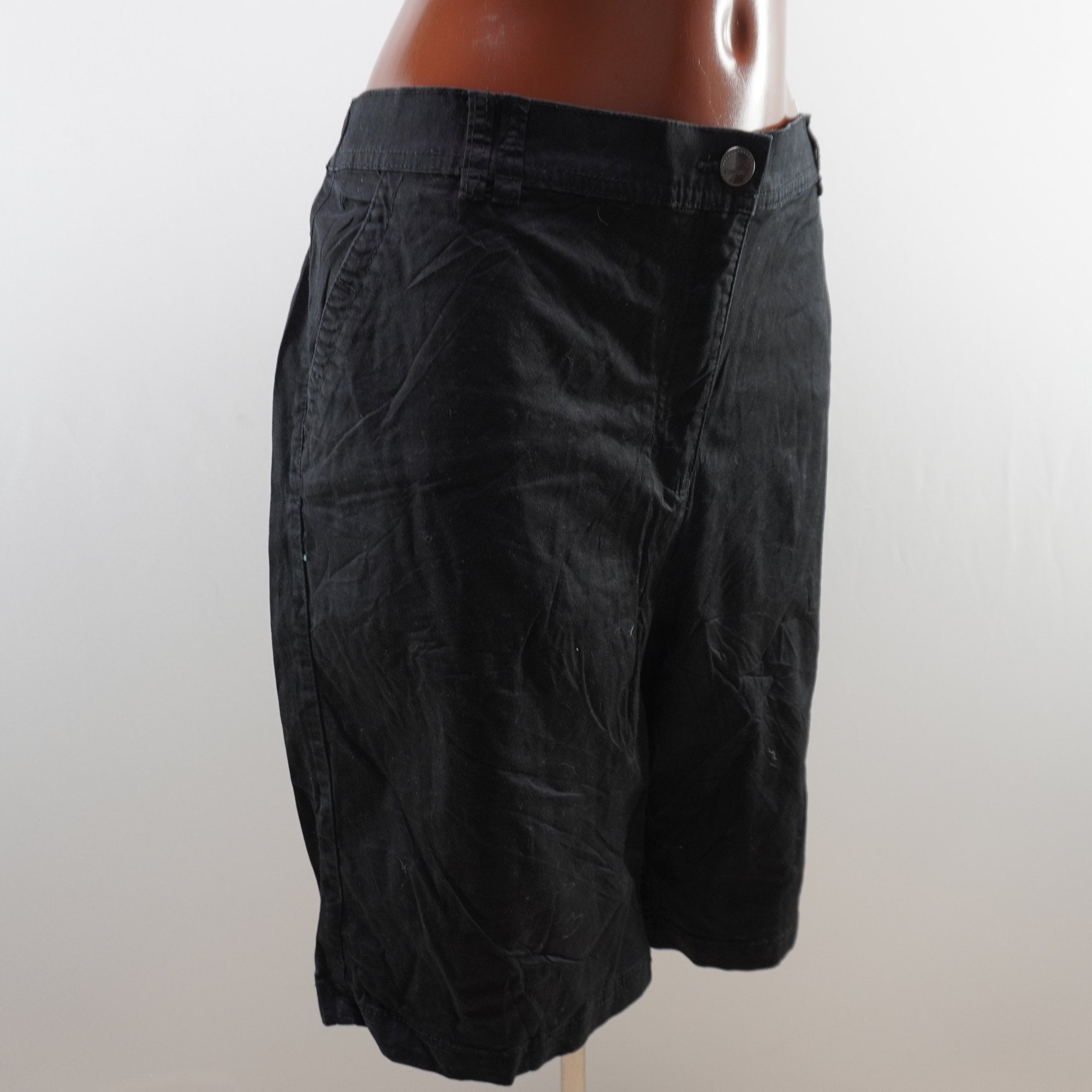 Pantalones Cortos Vaqueros Canda para Mujer Usados - Negro, XXL