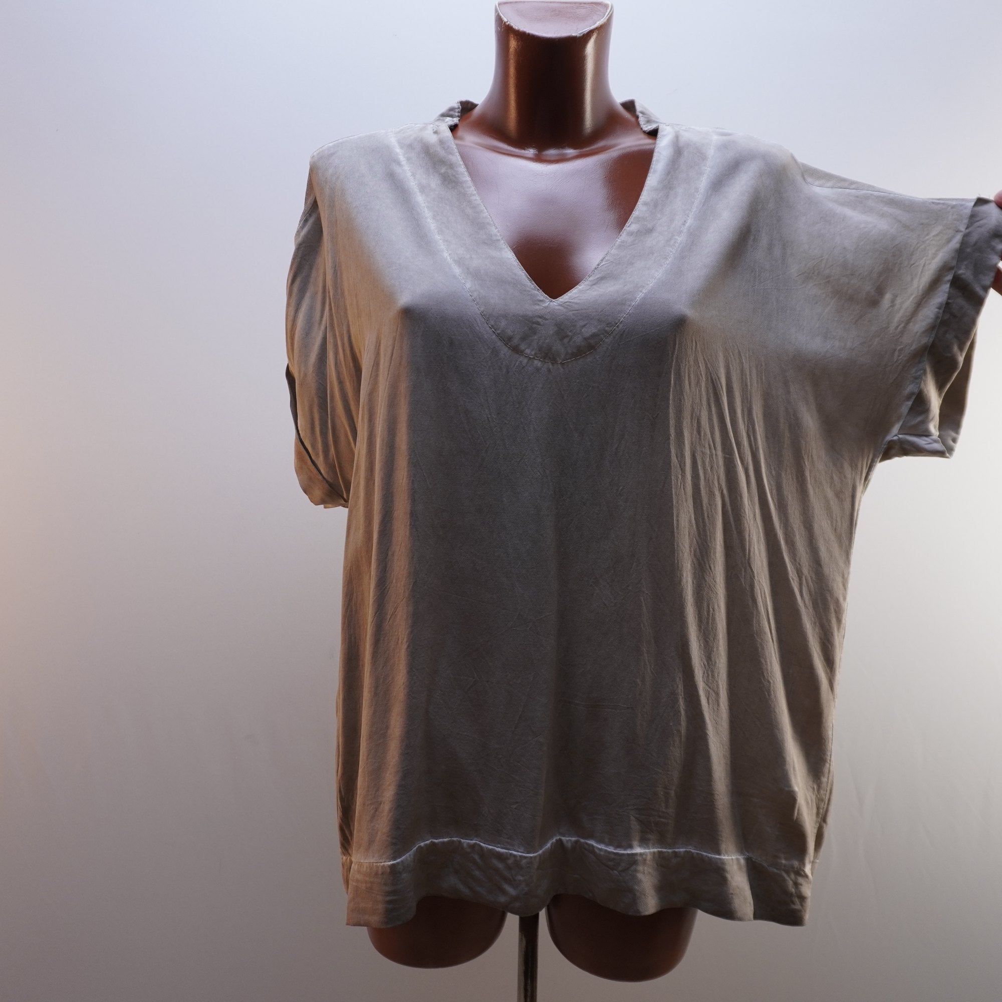 Camiseta Chilli para Mujer Usada - Gris, XL