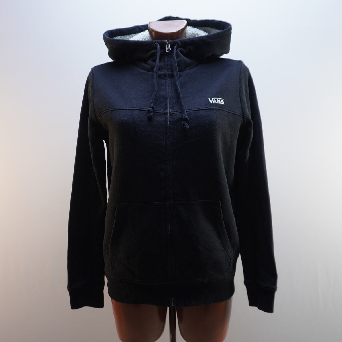 Sudadera con Capucha Vans para Mujer Usada - Negra, M