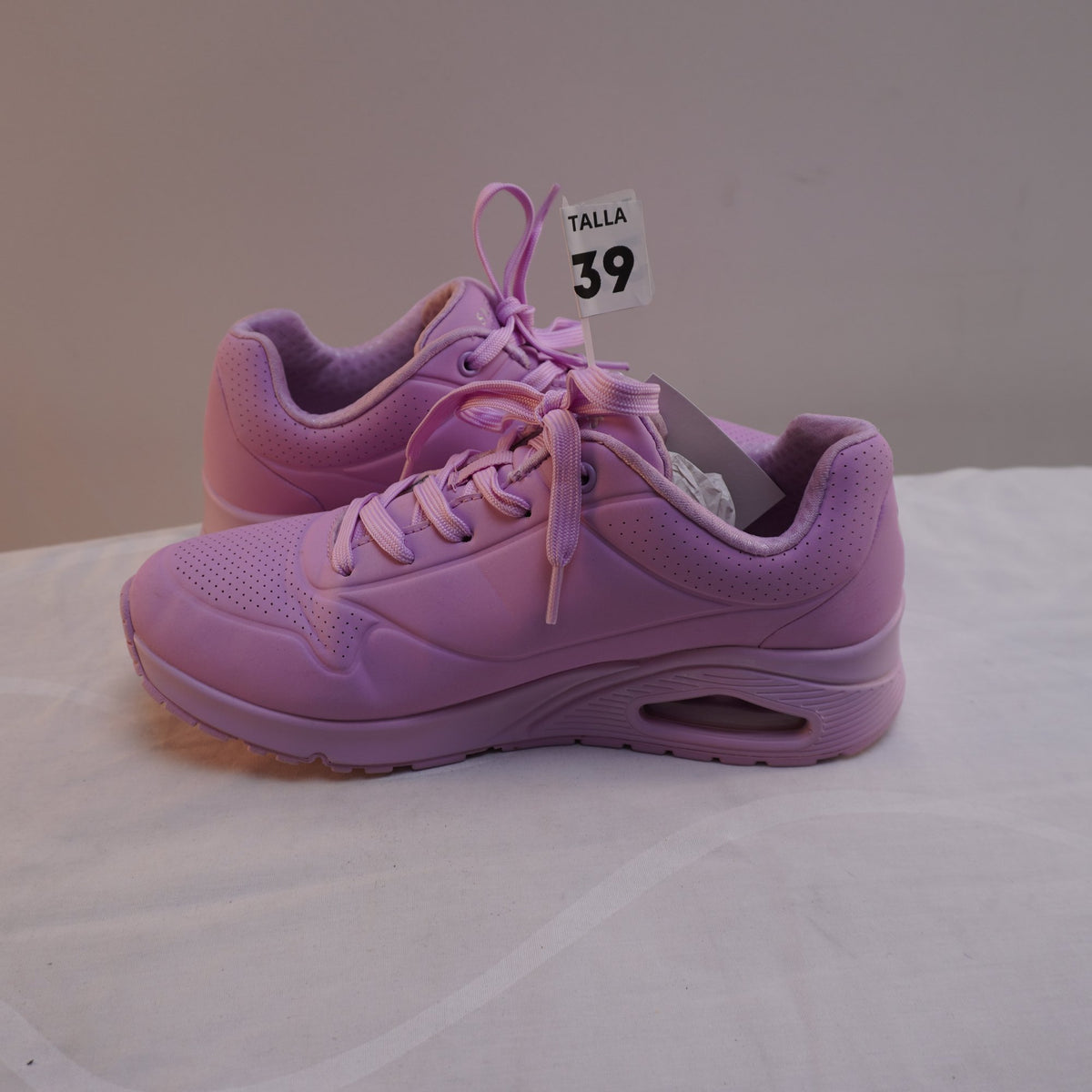Zapatillas Skechers para Mujer Usadas - Púrpura, Talla 39