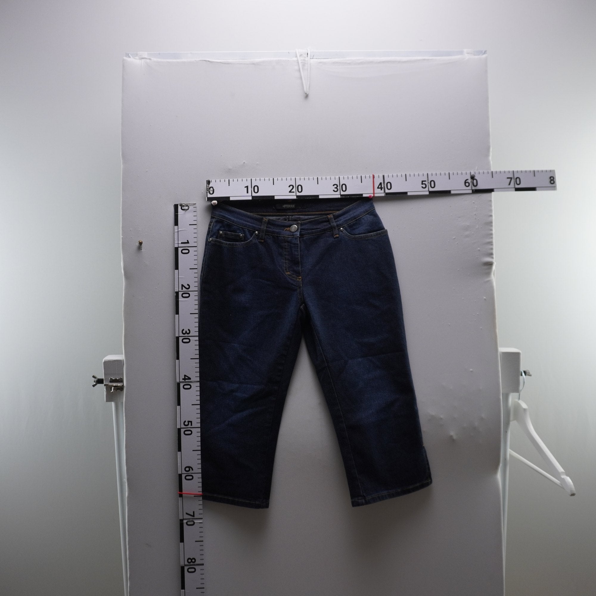 Pantalones Cortos Gianfranco Ferre para Mujer Usados - Azul Marino, S