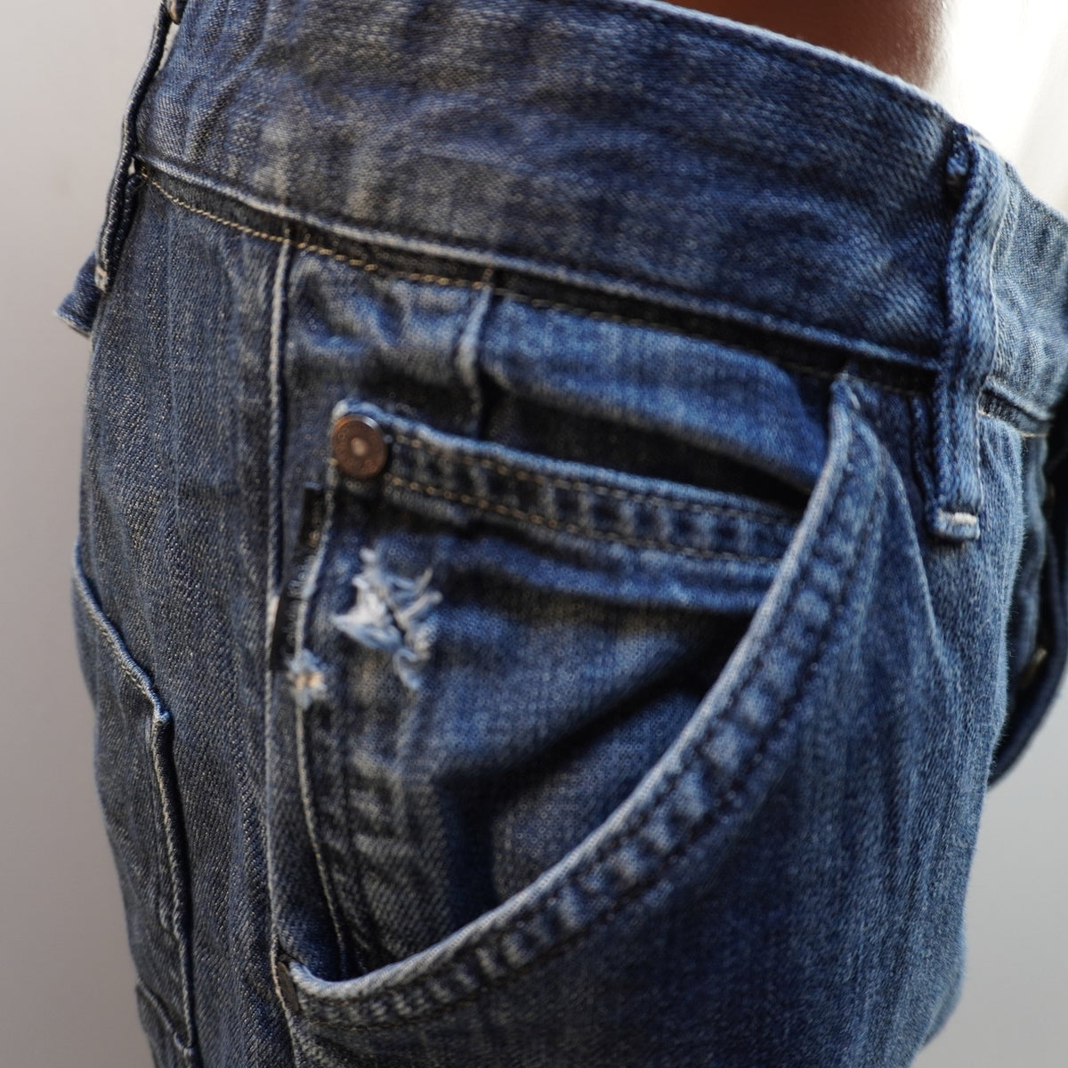Vaqueros Calvin Klein para Hombre Usados - Azul, Mediano (M)