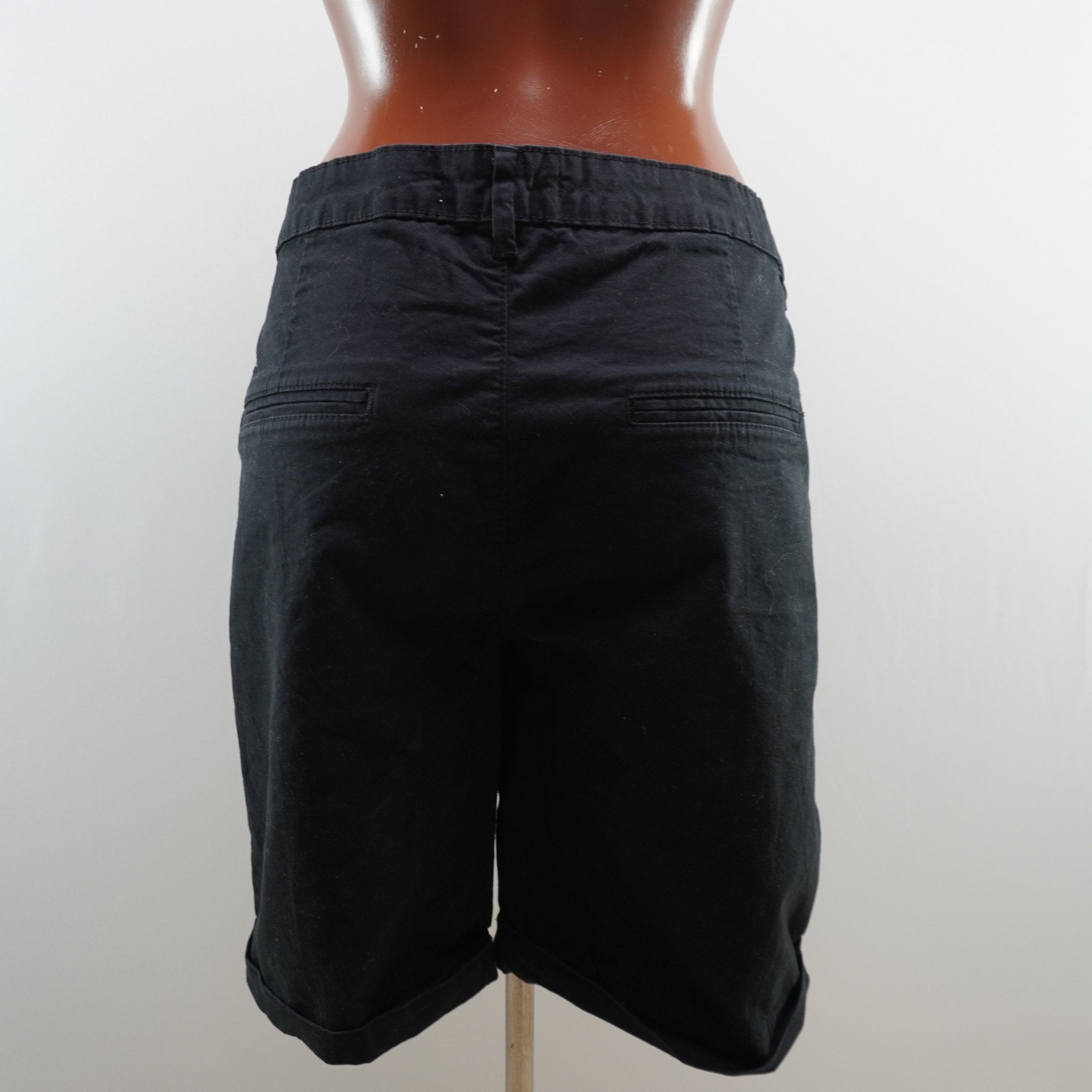 Pantalones Cortos Vaqueros Reserved para Mujer Usados - Negro, XL