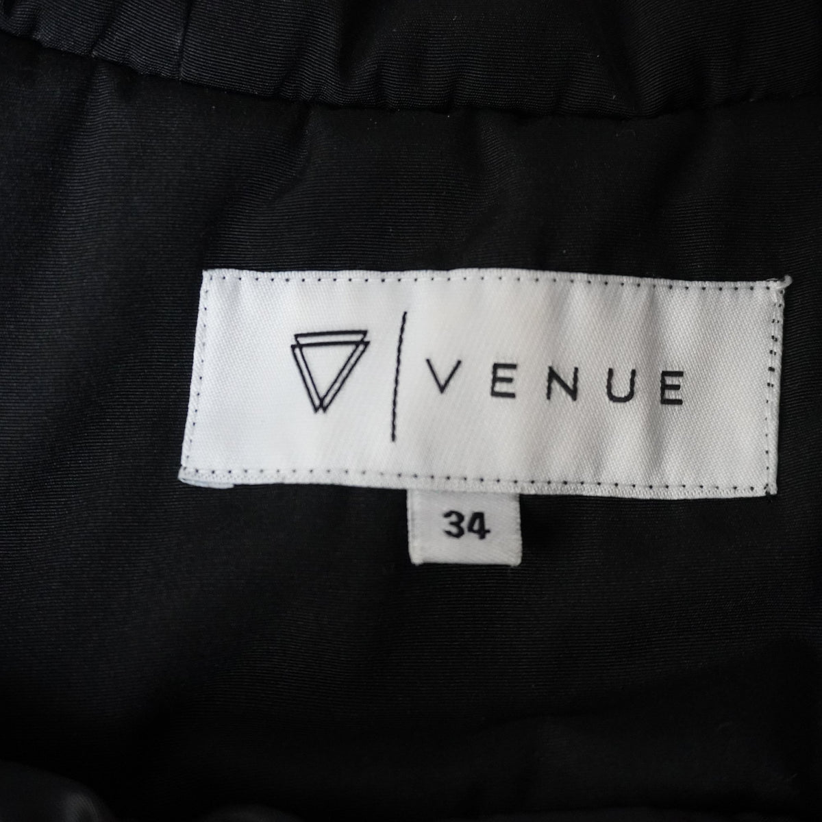 Parka Venue para Mujer Usada - Negra, XS