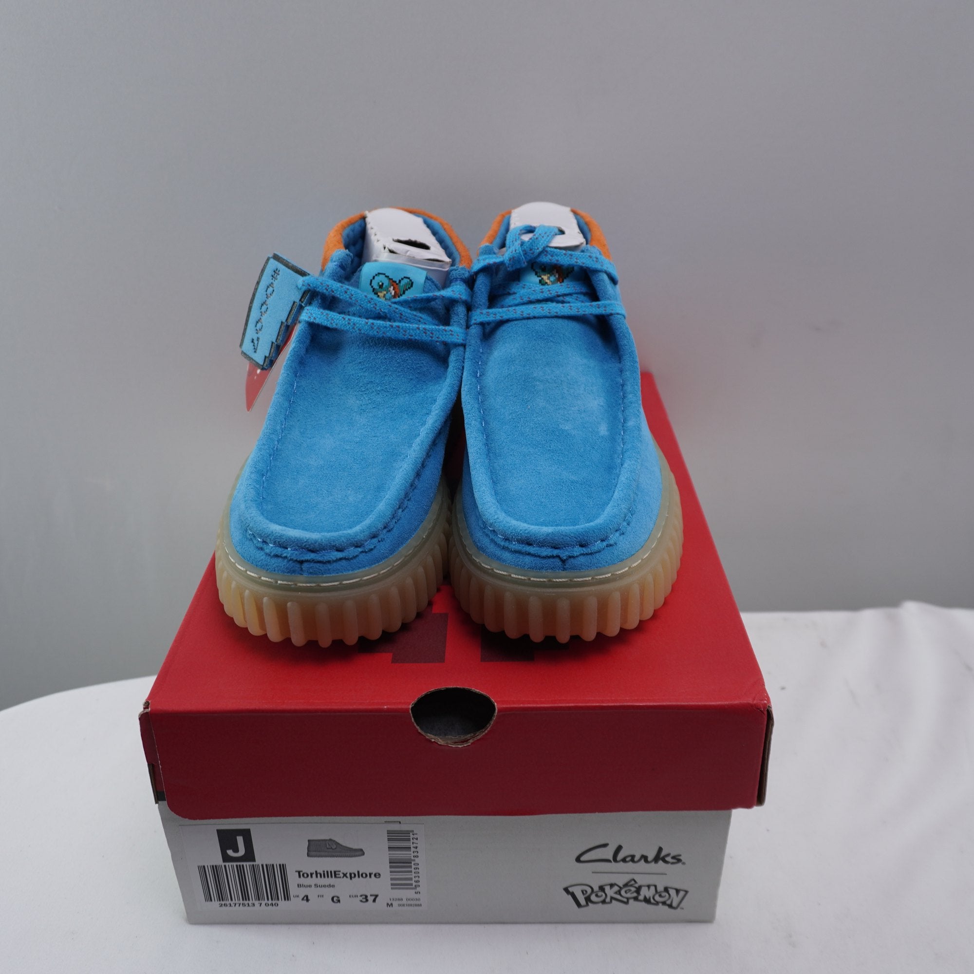 Zapatillas Clarks para Mujer Usadas - Azul, Talla 37