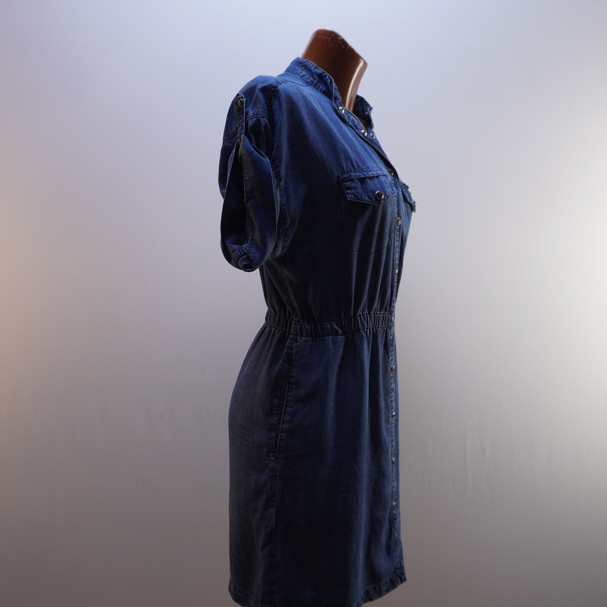 Vestido MNG para Mujer Usado - Azul, Pequeño (S)