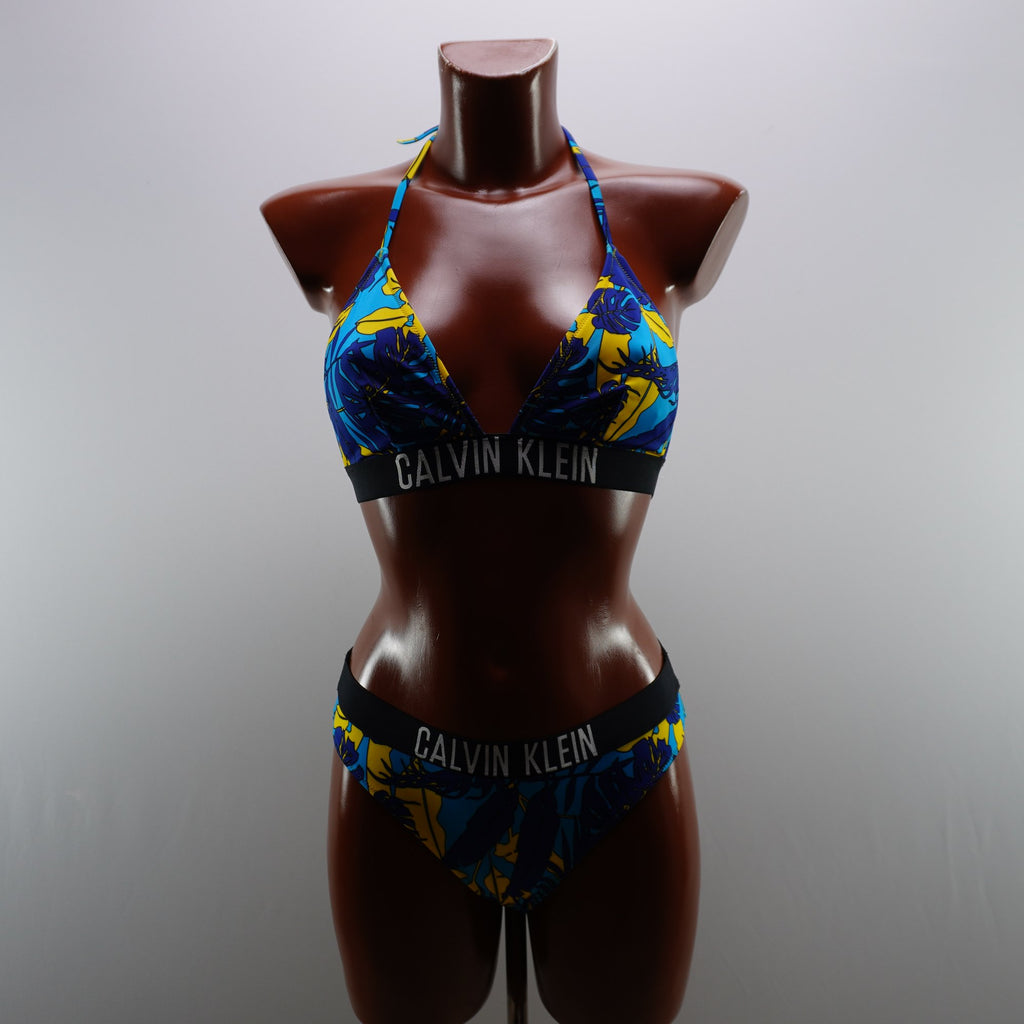Parte Superior de Traje de Baño Calvin Klein para Mujeres Usada - Multicolor, S