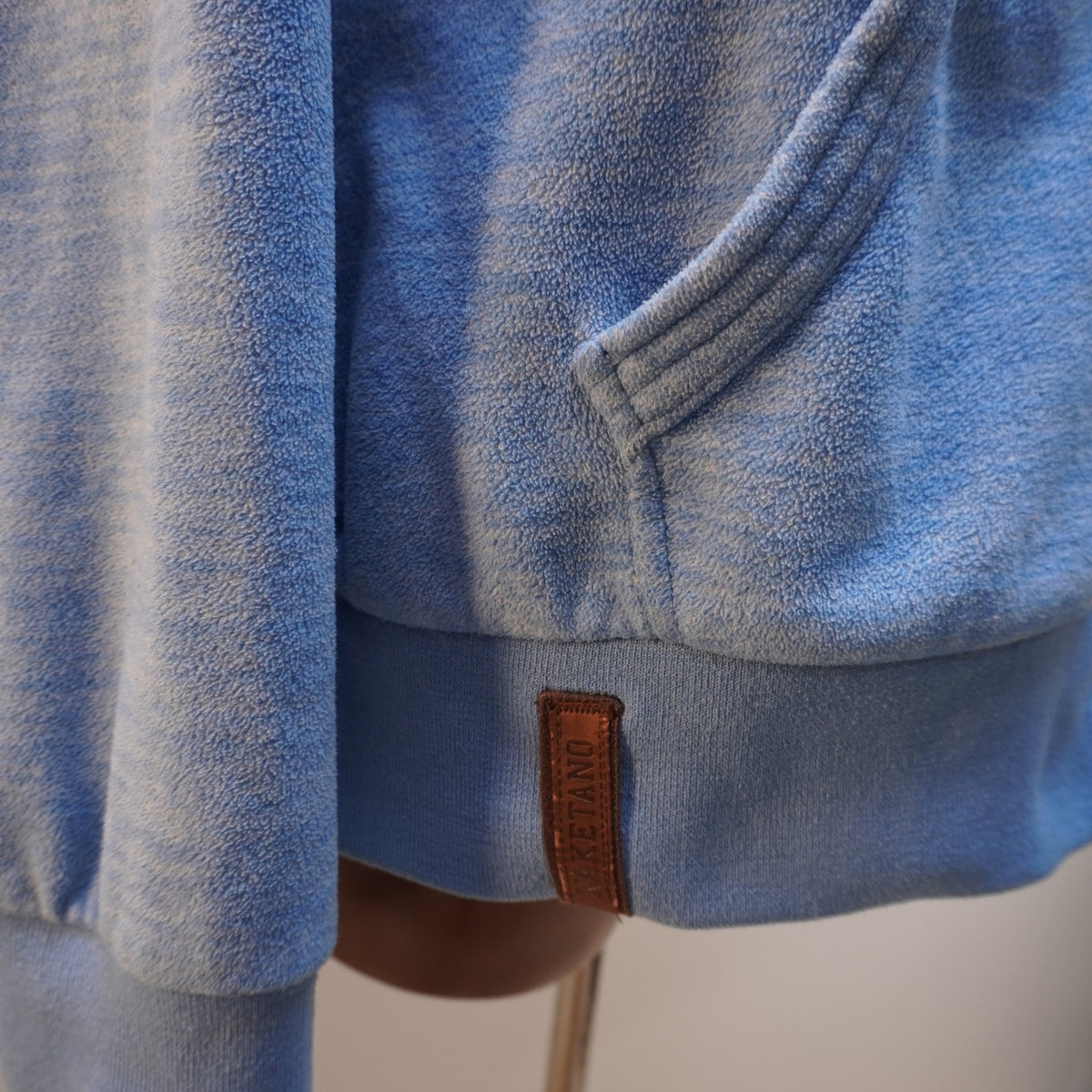 Sudadera con Capucha Naketano para Mujer Usada - Azul, XXL