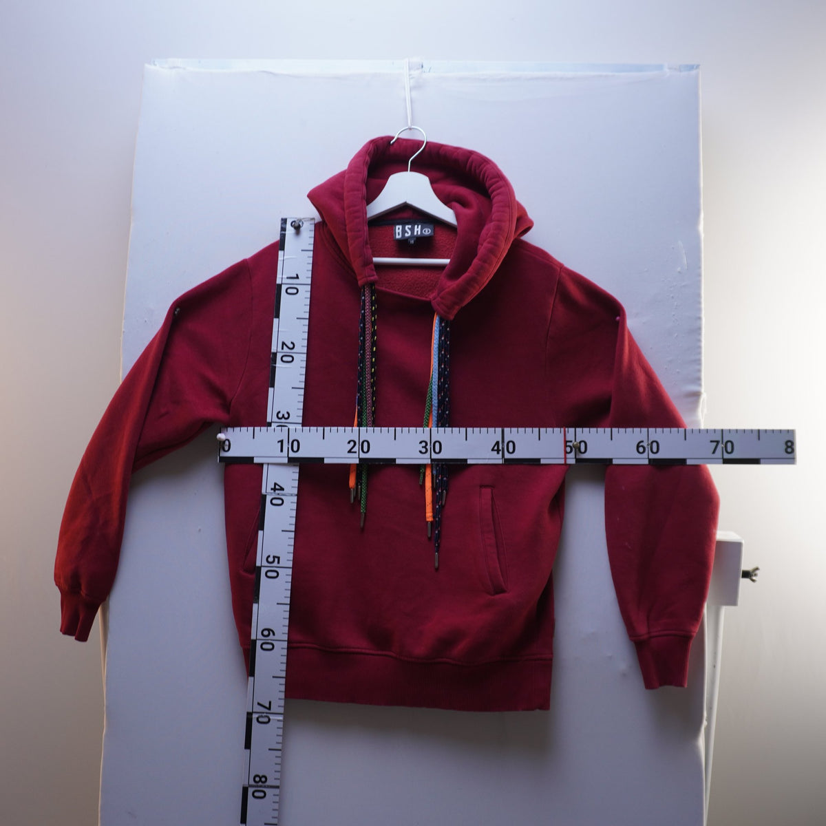 Sudadera con Capucha Bsh para Mujer Usada - Roja, XS