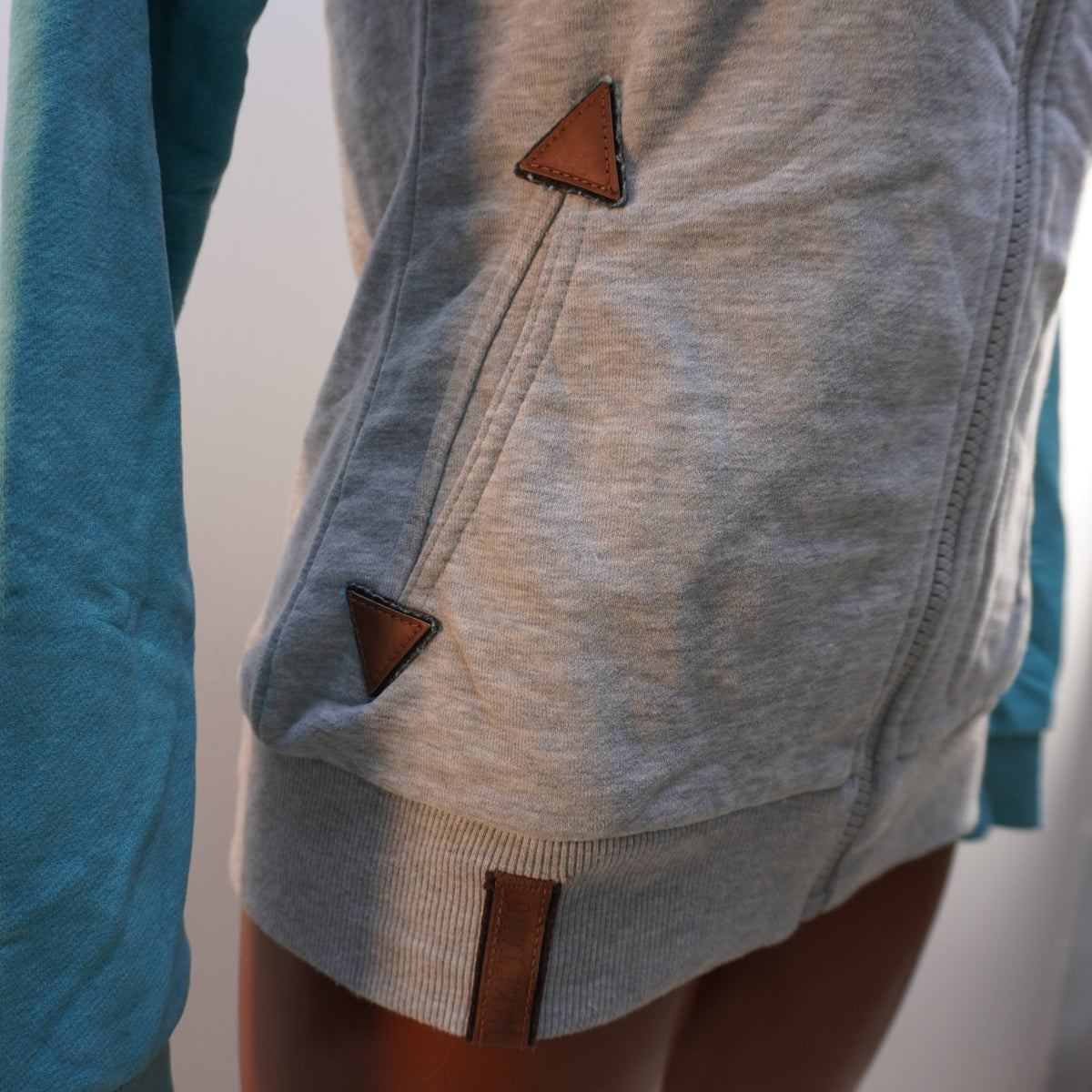 Sudadera con Capucha Naketano para Mujer Usada - Gris, M
