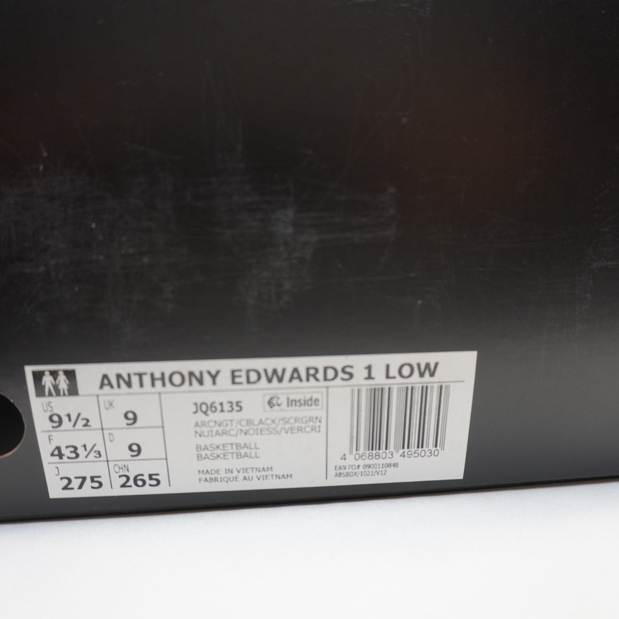 Zapatillas Adidas para Hombre Usadas - Negro, 43.5