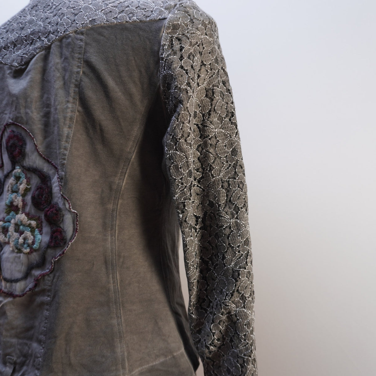 Blazer Bottega para Mujer Usado - Gris, Mediano (M)