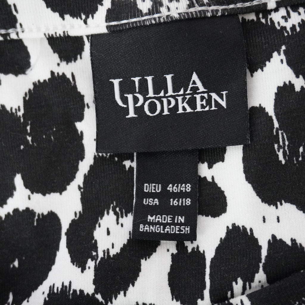 Camiseta Ulla Popken para Mujer Usada - Negra, XXXL