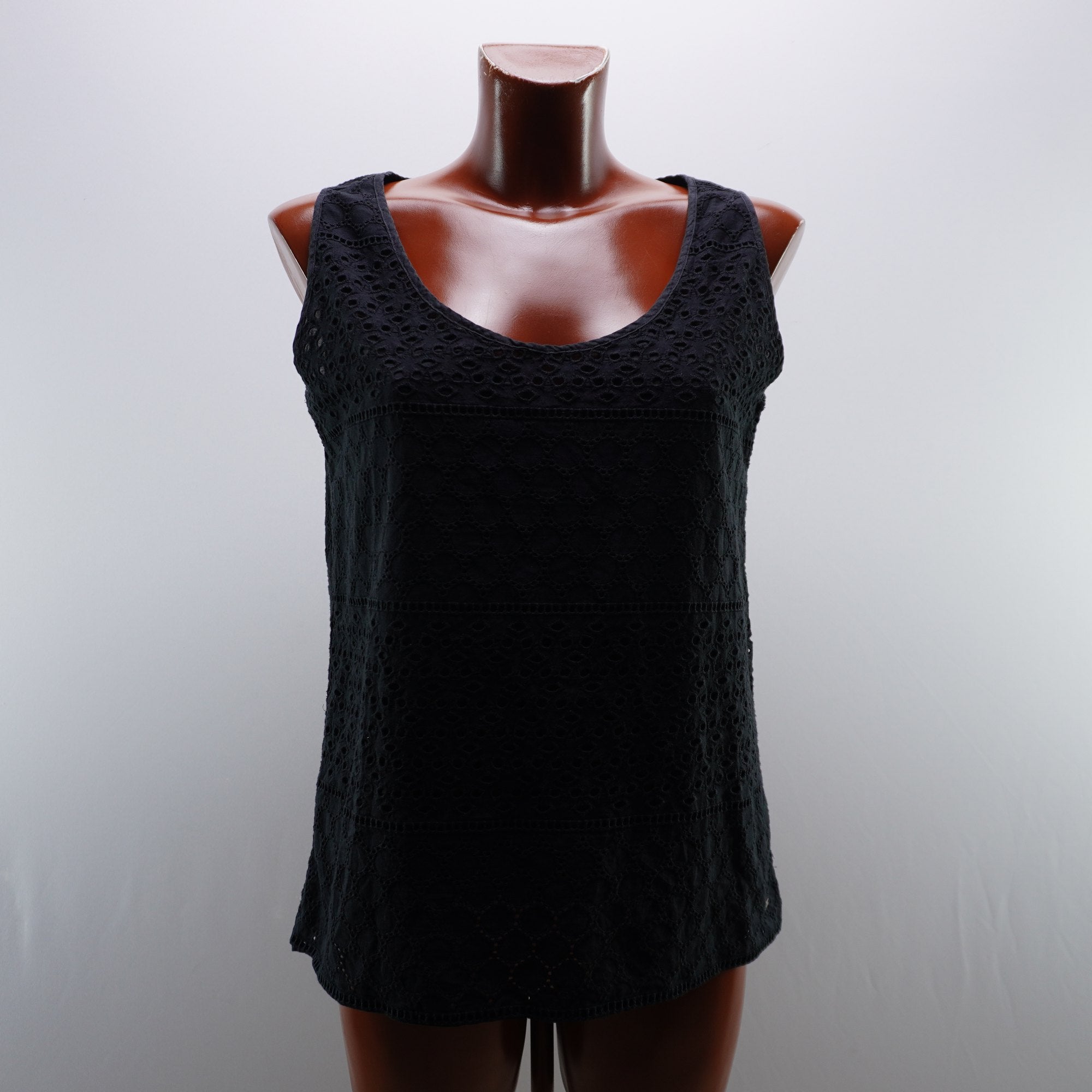 Camiseta sin Mangas Tommy Hilfiger para Mujer Usada - Negro, S