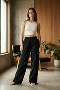 Pantalones Harén Zumba para Mujer Usados - Negro, S