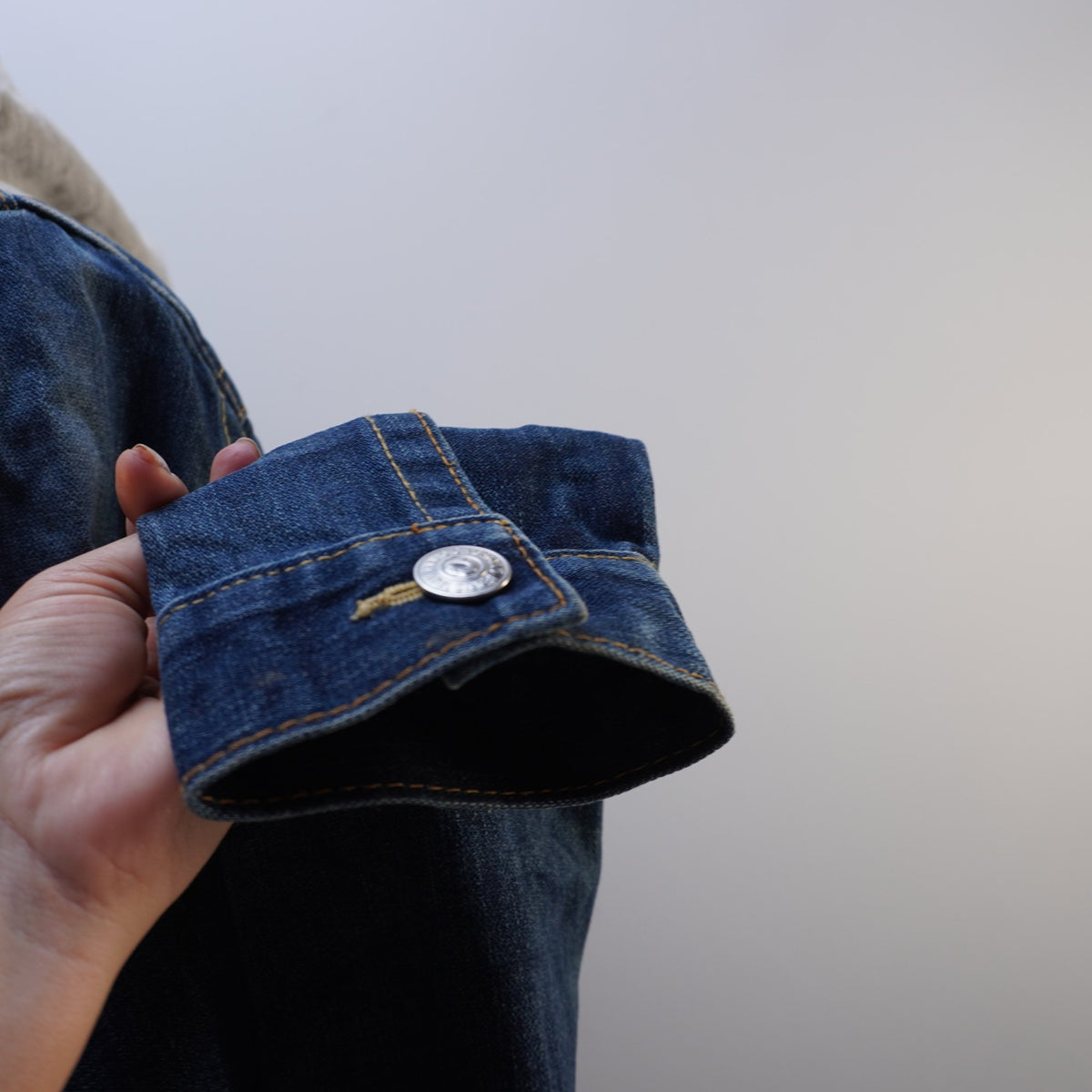 Cazadora Vaquera True Religión para Hombre Usada - Azul, M