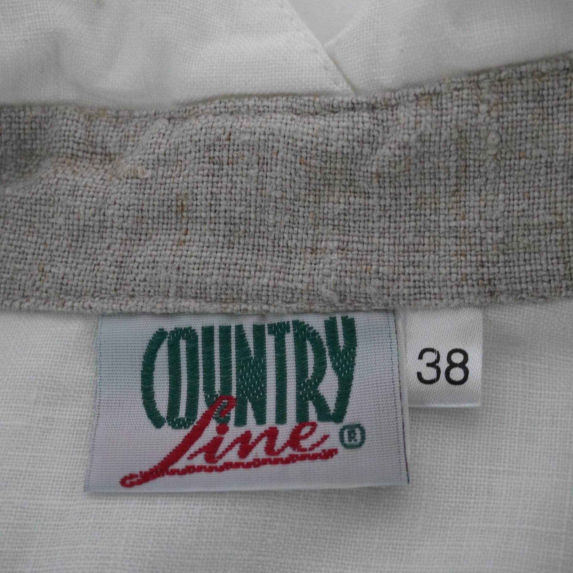 Camisa de Vestir Country Line para Mujer Usada - Blanca, L