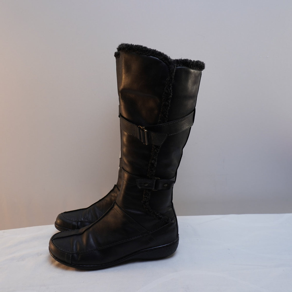 Botas Laura Azaña para Mujer Usadas - Negros, Talla 39