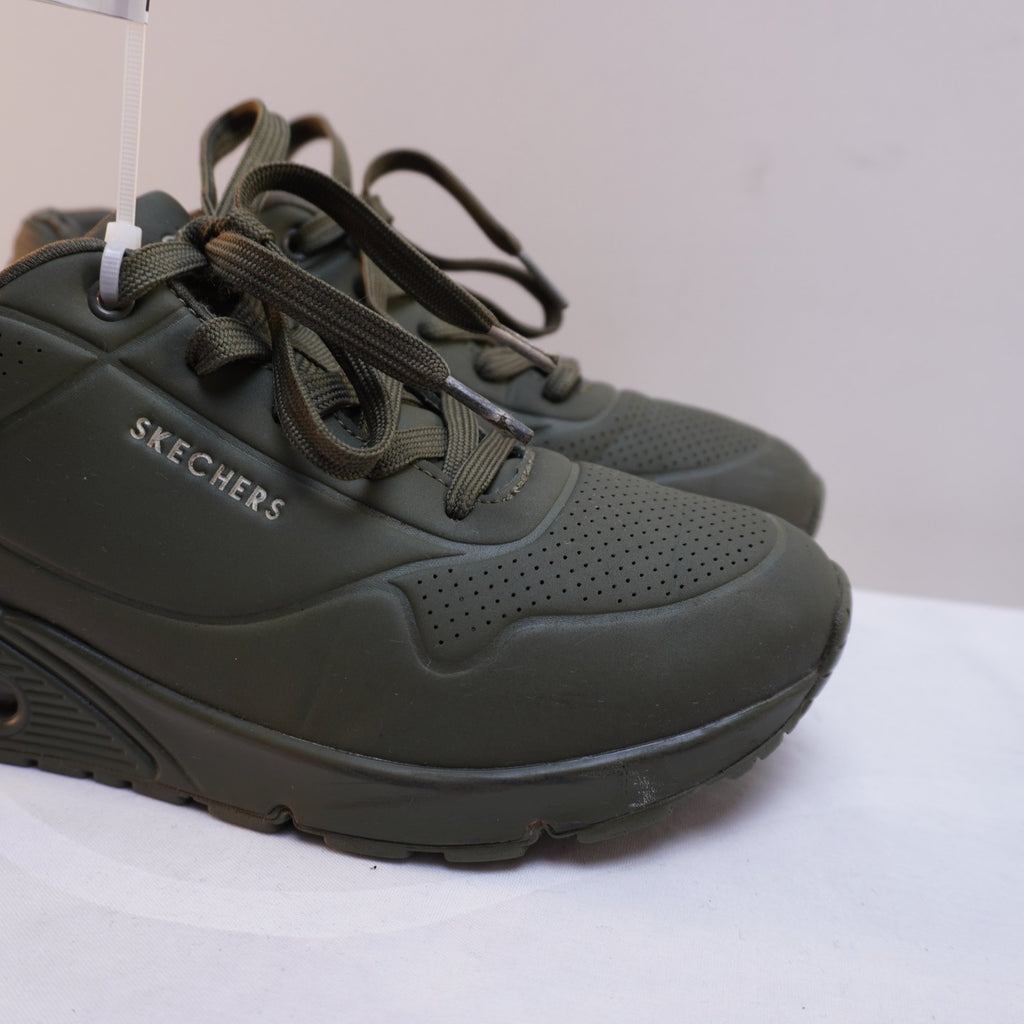 Zapatillas Skechers para Mujer Usadas - Verde, 38