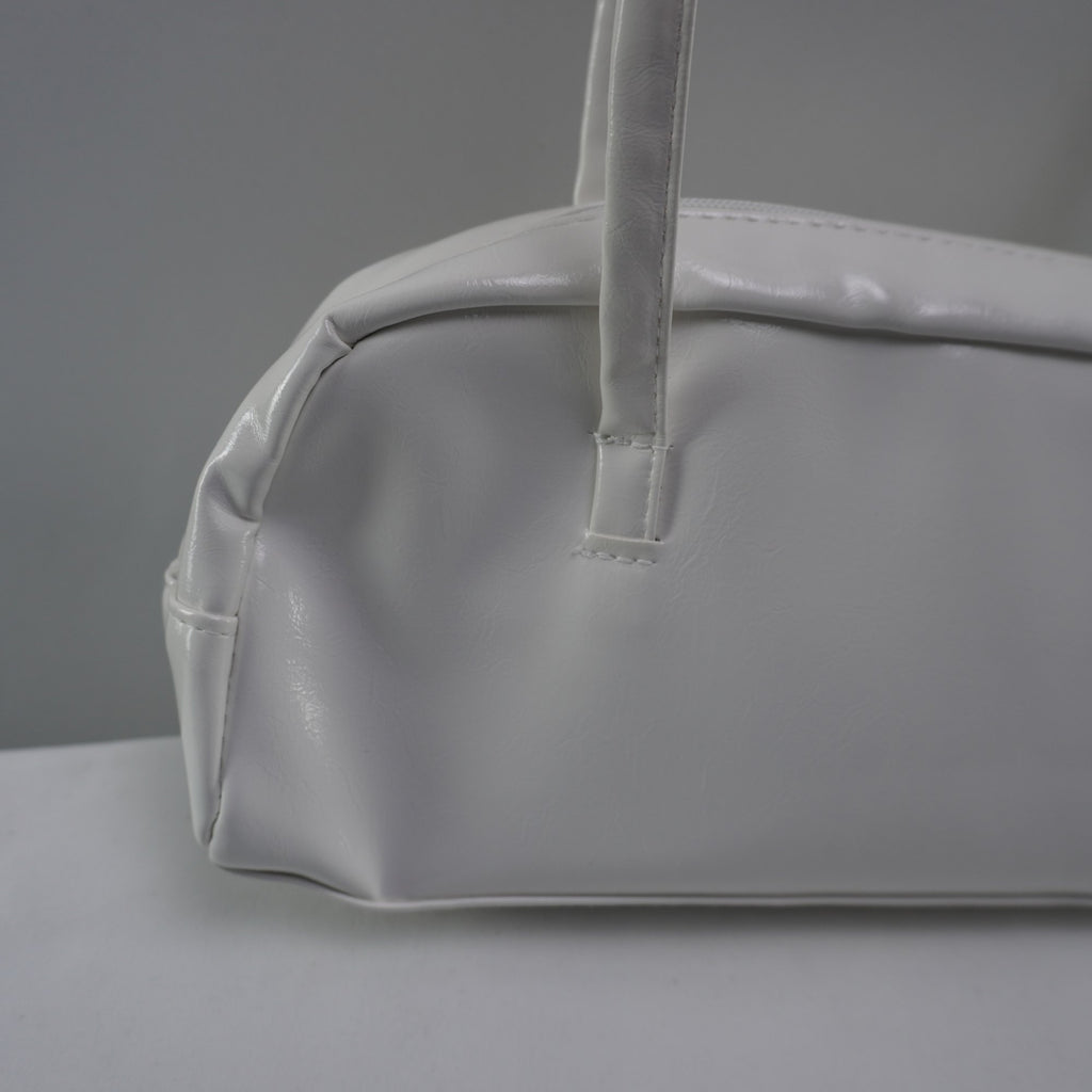 Bolso Baguette Blanco para Mujer Nuevo con Etiquetas