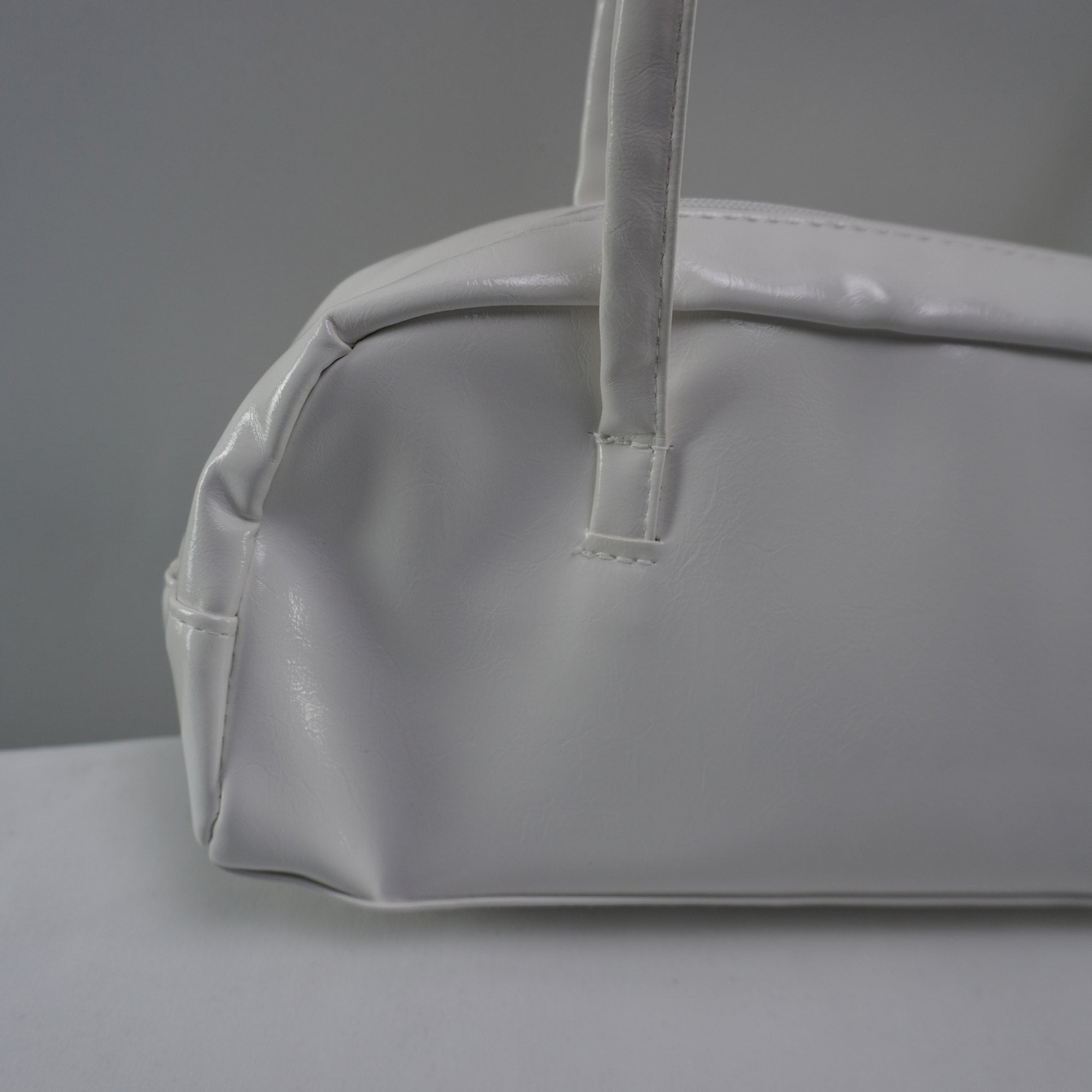 Bolso Baguette Blanco para Mujer Nuevo con Etiquetas