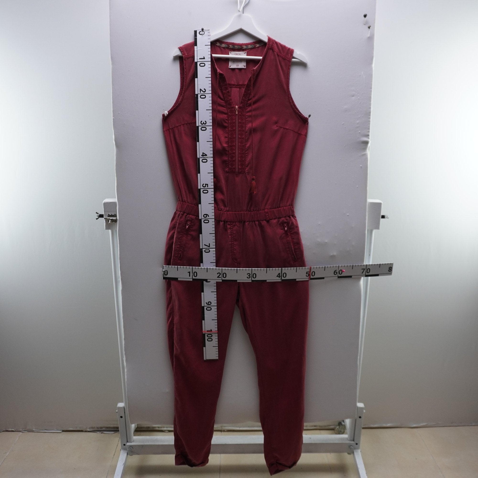 Mono Cecil para Mujer Usado en Muy Buen Estado - Rojo, XS