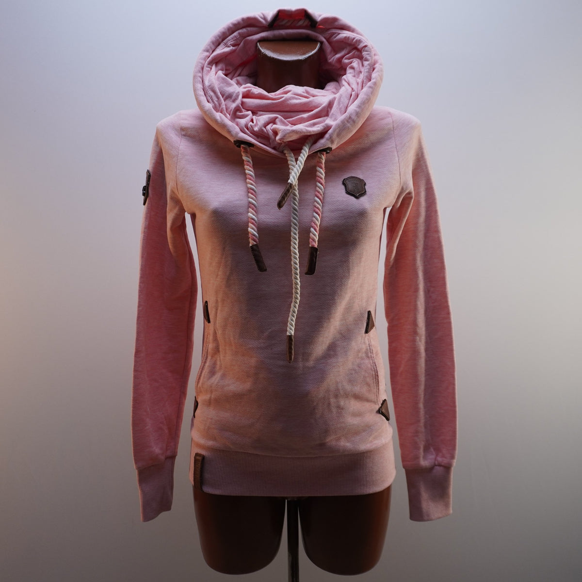 Sudadera con Capucha Naketano para Mujer Usada - Rosa