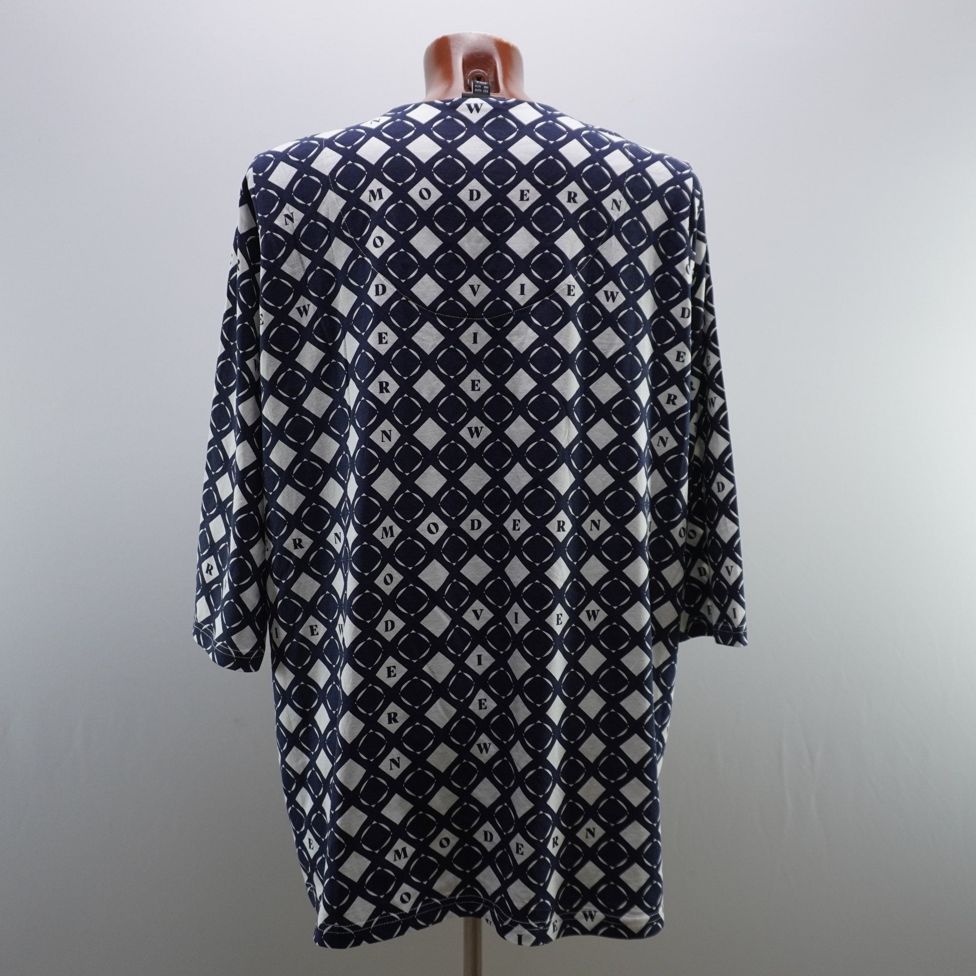Camiseta Ulla Popken para Mujer Usada - Azul Marino, XXXL