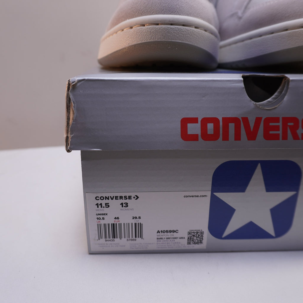 Zapatillas Converse para Hombre Usadas - Gris, Talla 46