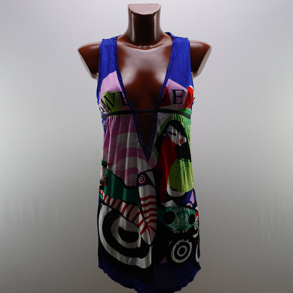 Camiseta Custo Barcelona para Mujer Usada - Multicolor, S
