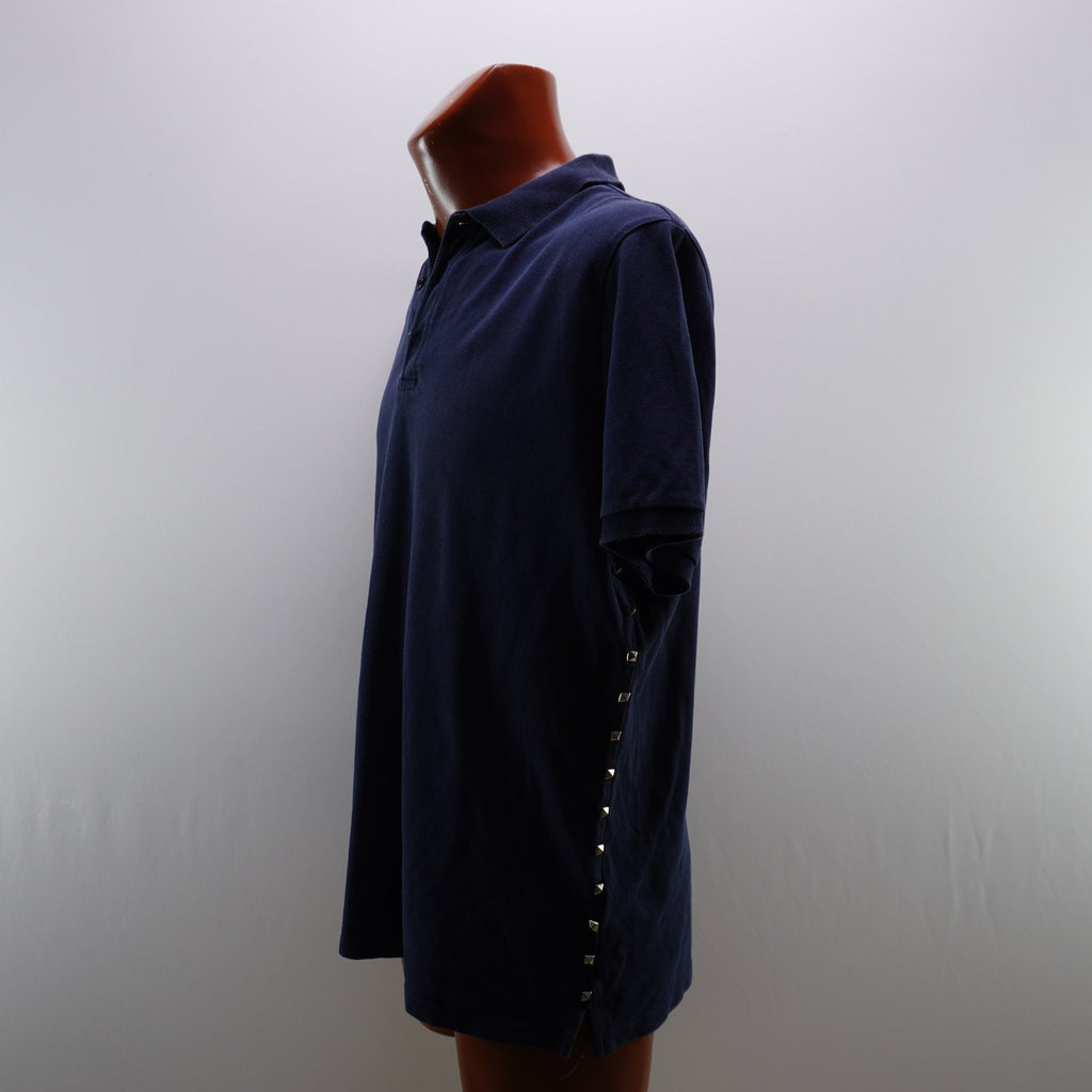 Camiseta de Manga Corta Valentino para Hombre Usada - Azul Marino, XXL