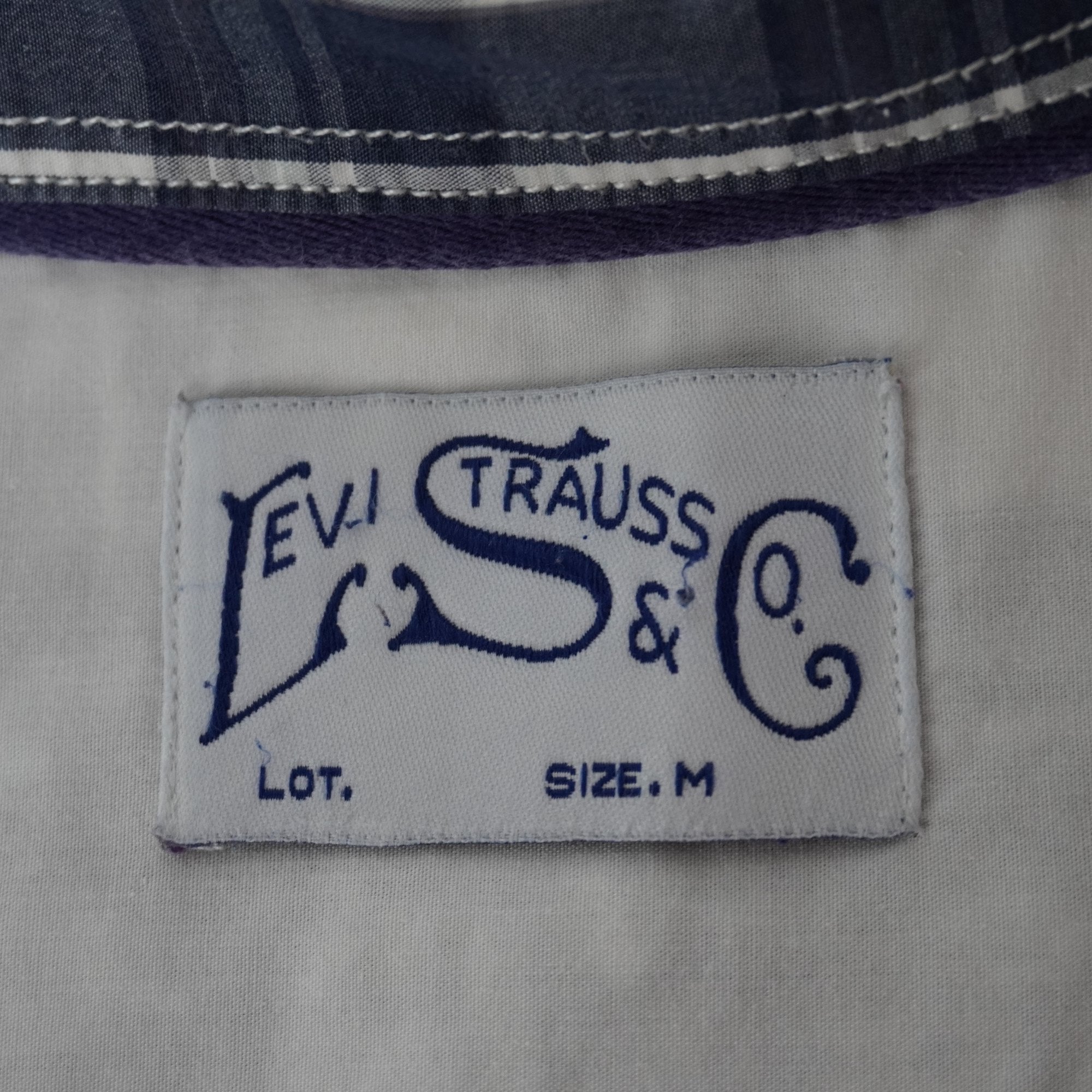 Camisa Levi's para Hombre Usada - Azul Marino, L