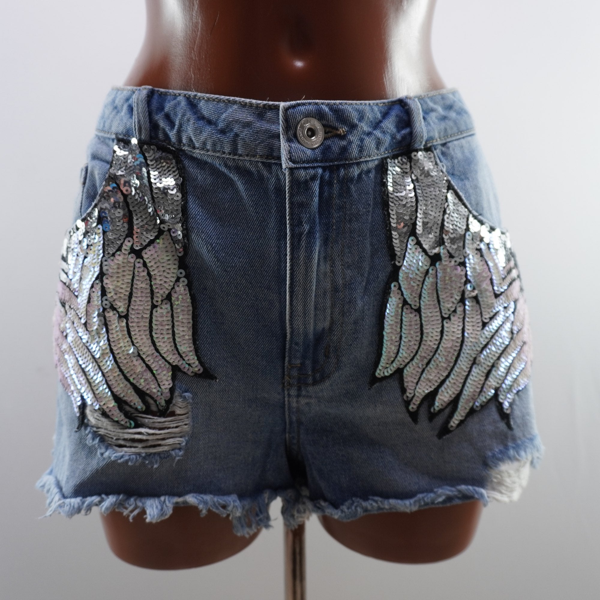 Pantalones Cortos Vaqueros Only para Mujer Usados - Azul, M
