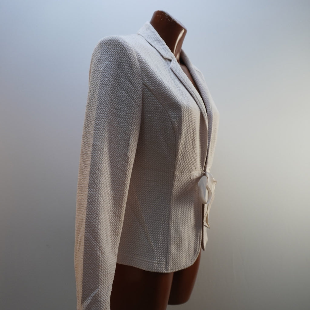 Blazer Betty Barslay para Mujer Usado - Beige, XL