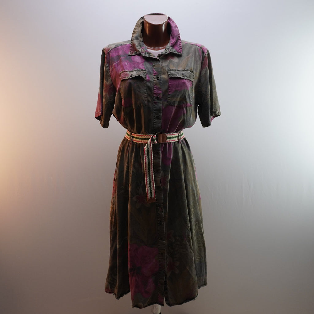 Vestido Desigual para Mujer Usado - Verde, XXXL