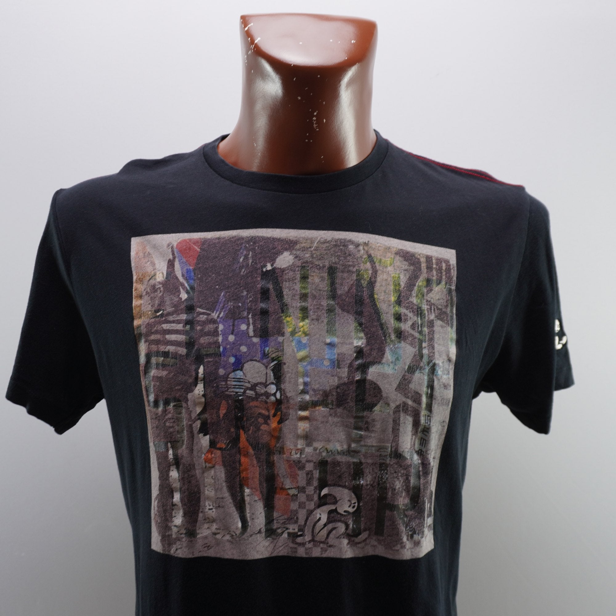 Camiseta de Manga Corta El Niño para Mujer Usada - Negra, L